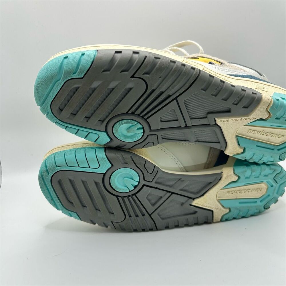 New Balance 550 Sea Salt Yellow Cream Low Top Sneakers Size 6 Women's - Picture 10 of 10